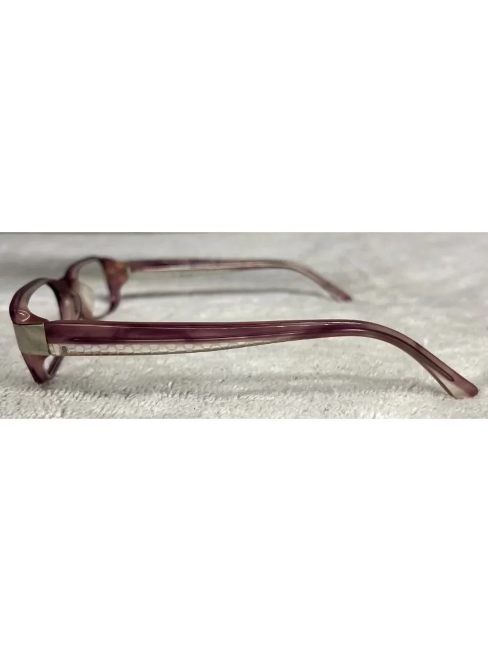 Kio Yamato Eyeglasses Frames Full-Rim Purple KP-025 Col.8 “Plumeria” 51-17-143